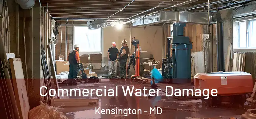 Commercial Water Damage Kensington - MD