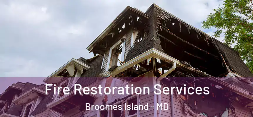 Fire Restoration Services Broomes Island - MD