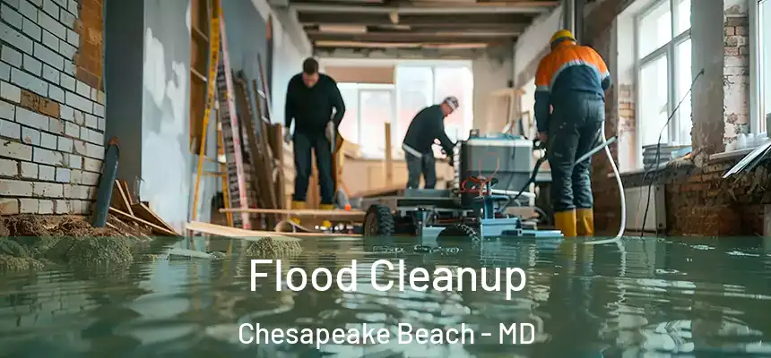  Flood Cleanup Chesapeake Beach - MD