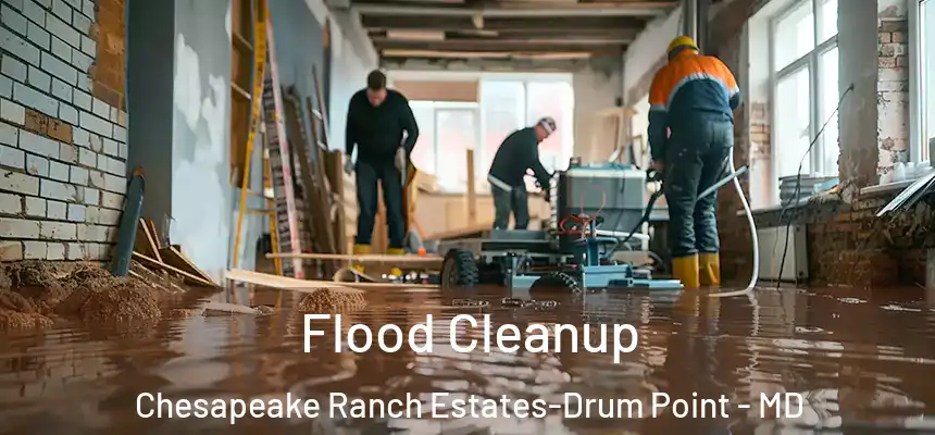 Flood Cleanup Chesapeake Ranch Estates-Drum Point - MD