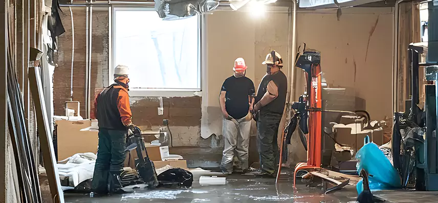 Emergency Water Extraction in Adelphi