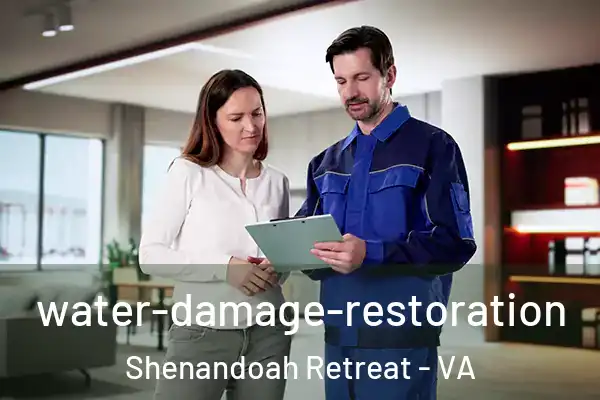 water-damage-restoration Shenandoah Retreat - VA